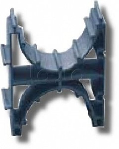 Держатель расстояния (кластер) для двустенных труб, д.110, одинарный DKC (025111) в Красногорске Держатели, клипсы, скобы Pintop.ru