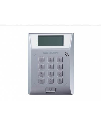 Терминал доступа со встроенным считывателем Mifare карт Hikvision DS-K1T802M в Красногорске Контроллеры Pintop.ru