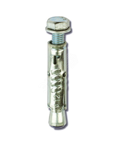 Анкер металлический с болтом 8x45 мм(100 шт/уп) ПожТехКабель 862-003 в Красногорске Крепеж Pintop.ru