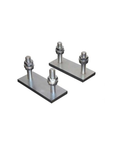 Подставка регулировочная с болтами, комплект для 1 тележки, универсальная для тележек S и M Came PLATE KIT C1 - в Красногорске Комплектующие для откатных ворот Pintop.ru