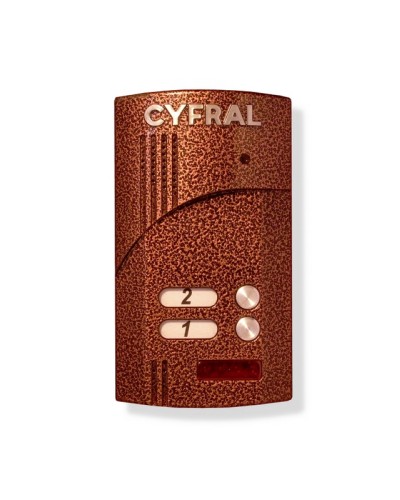 Блок вызова аудиодомофона на 2 абонента Цифрал M-2.1M в Красногорске Блоки вызова многоабонентные Pintop.ru