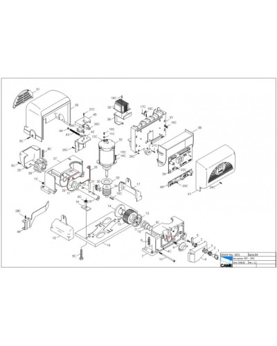 Плата RX DIR30 Came 119RIR139 в Красногорске Запчасти для шлагбаумов и автоматики Pintop.ru