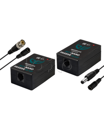 Комплект для передачи видеосигнала Инфотех AVT-Nano Passive M/VP в Красногорске Видеоусилители, Модуляторы, Делители Pintop.ru