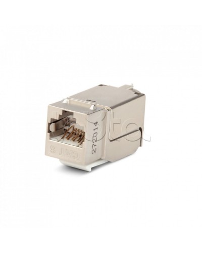 Вставка формата Keystone Jack Hyperline (KJ9-8P8C-C6-90-SH-F) в Красногорске Кроссы оптические Pintop.ru