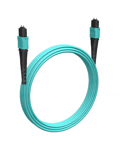 Кабельная сборка MPO(M) -MPO(M)-8 волокон 50/125 OM3, 5 m Cabeus (FOP-50-OM3-8-MPO(M)-8-MPO(M)-B-5m) в Красногорске Кабельные сборки (оптические) Pintop.ru