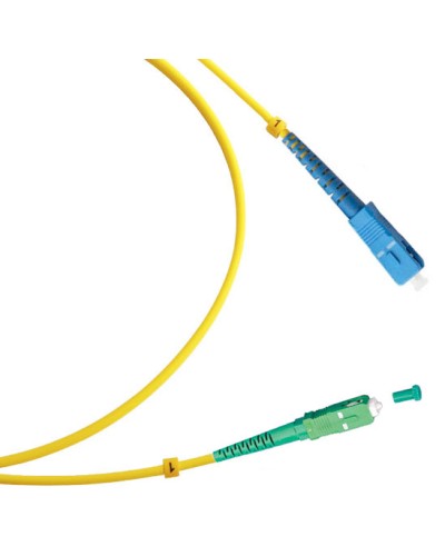 Шнур оптический Cabeus FOP(s)-9-SC/APC-SC/UPC-1m в Красногорске Патч-корды оптические Pintop.ru