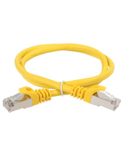 ITK Коммутационный шнур (патч-корд), кат.5Е FTP, 1,5м, желтый (PC05-C5EF-1M5) в Красногорске Патч-корды и пигтейлы Pintop.ru
