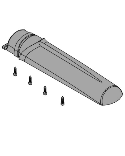 Крышка кожуха винта АХ302304, АХ3024, АХ402306, АХ412306 Came 119RID308 в Красногорске Запчасти для шлагбаумов и автоматики Pintop.ru