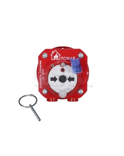 Извещатель пожарный ручной взрывозащищенный Спектрон-512-Exd-Н-ИПР-А-Modbus в Красногорске Пожарные извещатели (Ex) Pintop.ru