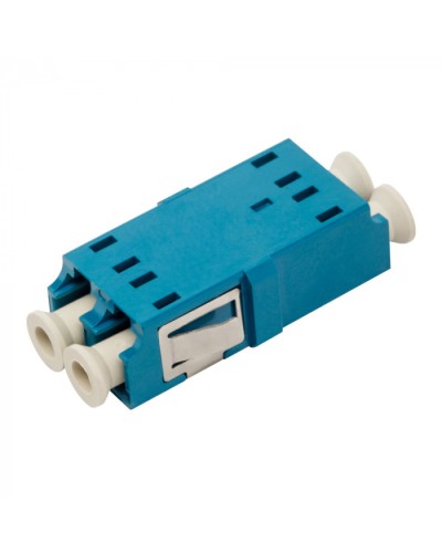 Адаптер оптический LC, SM, корпус SC без фланцев, дуплексный LANMASTER (LAN-2LCS/NF-AM-SM) в Красногорске Проходные адаптеры и розетки оптические Pintop.ru