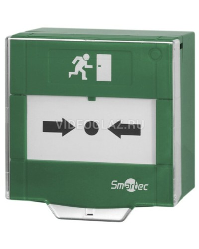 Устройство разблокировки двери с восстанавливаемой вставкой Smartec ST-ER105D-GN в Красногорске Кнопки выхода Pintop.ru