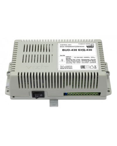 Блок управления Vizit БУД-430M в Красногорске Блоки управления многоабонентные Pintop.ru