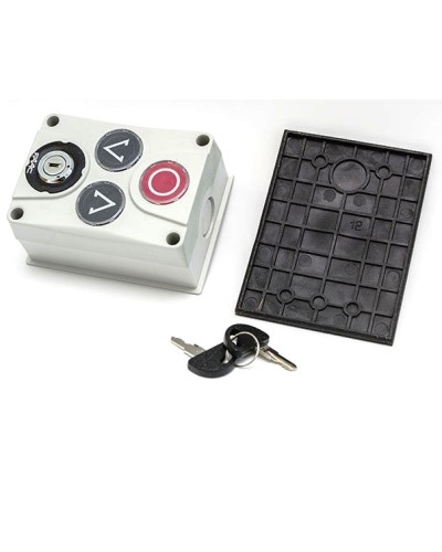 Панель управления 3х кнопочная с ключом Faac 402500 в Красногорске Устройства радиоуправления для шлагбаумов и автоматики Pintop.ru