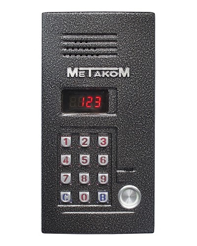 Блок вызова домофона Метаком MK2012-TM4EV в Красногорске Блоки вызова многоабонентные Pintop.ru