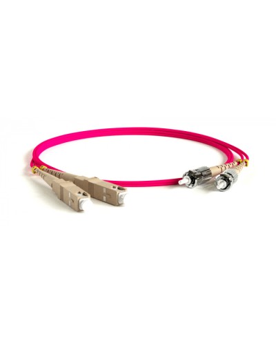 Патч-корд волоконно-оптический Hyperline FC-D2-504-LC/PR-ST/PR-H-30M-LSZH-MG в Красногорске Патч-корды оптические Pintop.ru