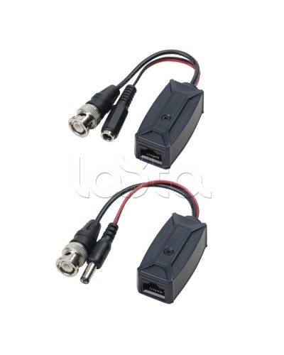 Комплект для передачи HDCVI/HDTVI/AHD видео и питания по витой паре SC&T TTP111HDP-LK в Красногорске Видеоусилители, Модуляторы, Делители Pintop.ru