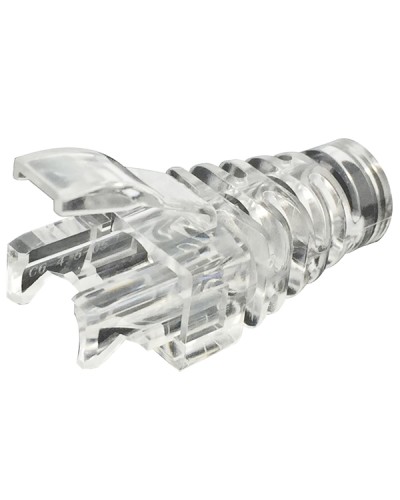 Гибкий хвостовик Q-PLUG, 6,0 мм, без цвета, упаковка 50 штук Eurolan (13A-00-11WT) в Красногорске Коннекторы и разъемы Pintop.ru