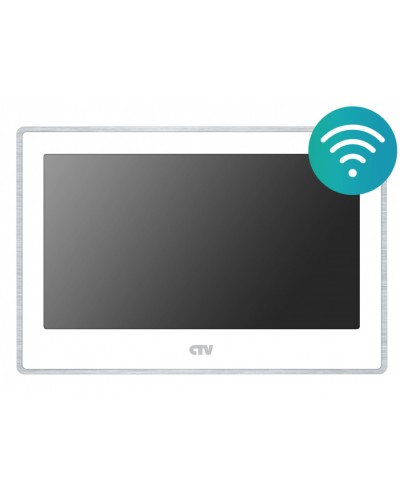 Монитор видеодомофона CTV-M5702NG белый в Красногорске Абонентские видеоустройства Pintop.ru