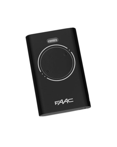 Брелок-передатчик 2-канальный Faac 7870071 (черный) в Красногорске Устройства радиоуправления для шлагбаумов и автоматики Pintop.ru