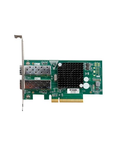 PCI Express адаптер с 2 портами 10GBase-X SFP+ D-Link DXE-820S/A1A в Красногорске Маршрутизаторы, Роутеры и Точки Доступа Pintop.ru