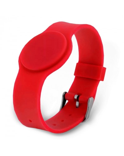 Браслет TS с застёжкой (красный) Tantos EM-Marine в Красногорске Оптовые идентификаторы Pintop.ru