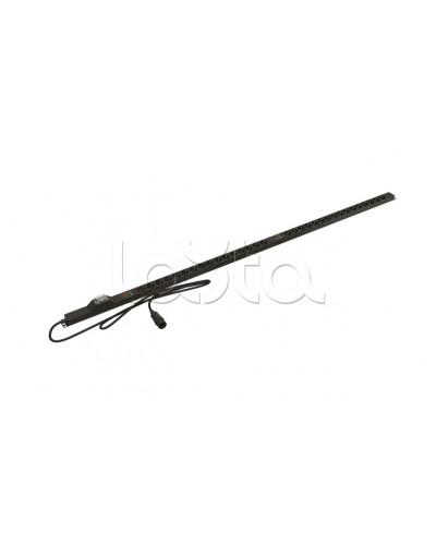 Блок розеток вертикальный черн Hyperline (SHE-32SH-BAV-3PVB) в Красногорске Блоки розеток Pintop.ru