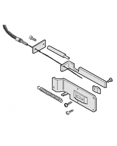 Механизм разблокировки G12000 Came 119RIG103 в Красногорске Запчасти для шлагбаумов и автоматики Pintop.ru