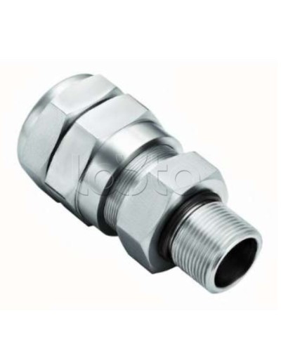 Кабельный ввод для бронированного кабеля с уплотнением внутренней оболочки кабеля резьбой G1/2, внешним диаметром кабеля D от 11 до 15 мм и проходным диаметром кабеля d= 6-10 мм Спектрон КВБ-15/10-М-G1/2 в Красногорске Аксессуары для кабель-канала Pintop.r