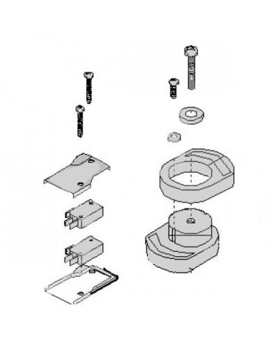 Механизм разблокировки FAST Came 119RID234 в Красногорске Запчасти для шлагбаумов и автоматики Pintop.ru