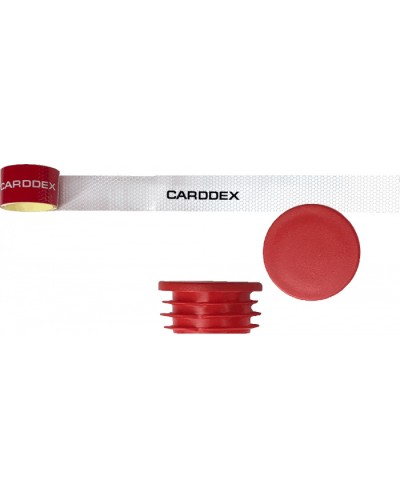 Комплект для стрел (наклейки + заглушки) CARDDEX RS-04B в Красногорске Запчасти для шлагбаумов и автоматики Pintop.ru