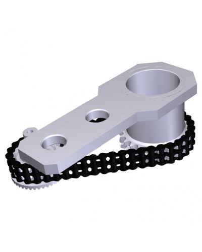 Цепь передающего рычага для открывания ворот до 180° SUPERFROG Came 119RIA050 в Красногорске Запчасти для шлагбаумов и автоматики Pintop.ru