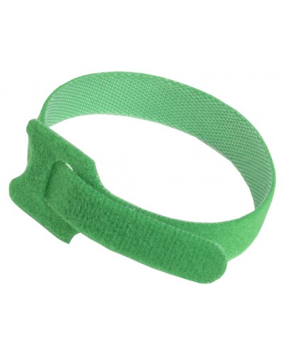 ITK Хомут-липучка ХКл 14х135мм с м/з зеленый (100шт) (HKVG-W14-L135) в Красногорске Стяжки-хомуты Pintop.ru