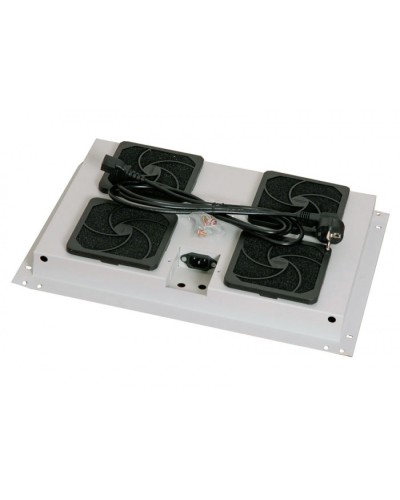 Панель вентиляционная с 4 вентиляторами Cabeus (TRAY-60) в Красногорске Вентиляторные модули Pintop.ru