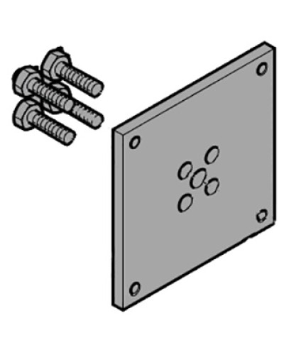 Фланец крепления стрелы шлагбаума 0,15*0,15 Came 119RIG169 в Красногорске Запчасти для шлагбаумов и автоматики Pintop.ru