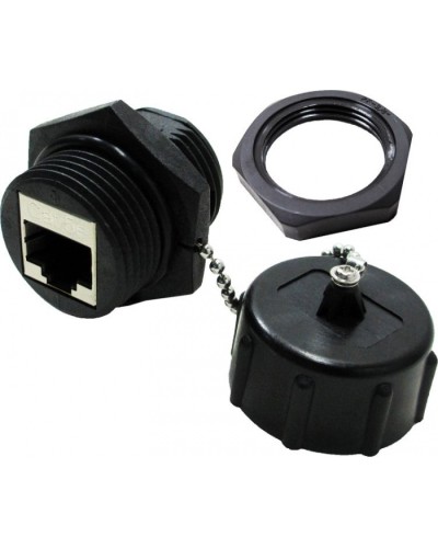 Индустриальный соединительный модуль, IP68, экранированный, категории 5e LANMASTER (LAN-KCP45S5E-WP) в Красногорске Проходные адаптеры Pintop.ru