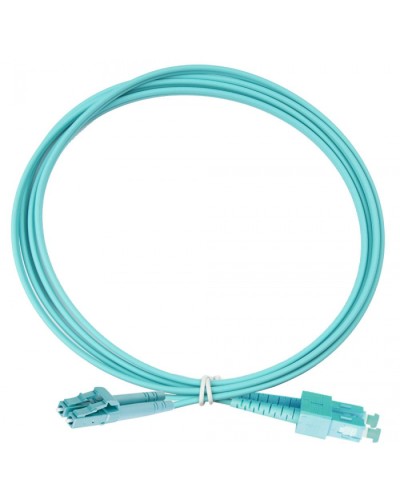 Оптический коммутационный шнур дуплексный, OM3, 2х50/125, SC-LC, 10 м Eurolan (41F-30-SC-LC-10) в Красногорске Патч-корды и пигтейлы Pintop.ru