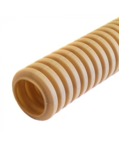 Труба гофрированная ПВХ легкая 350 Н сосна с/з д20 (25 м/уп) Промрукав (PR01.0048) в Красногорске Труба гофрированная Pintop.ru