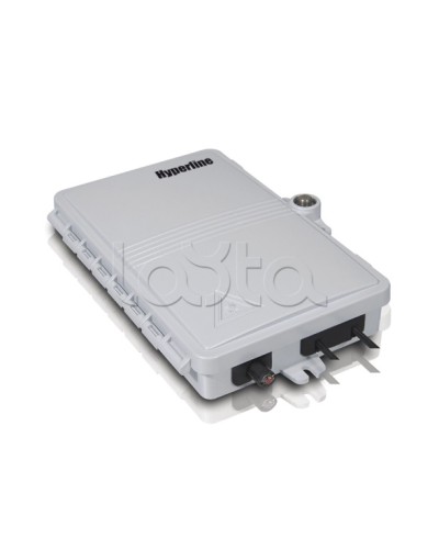 Бокс оптический настенный Hyperline FO-WBI-2A-GY в Красногорске Кросс оптический Pintop.ru