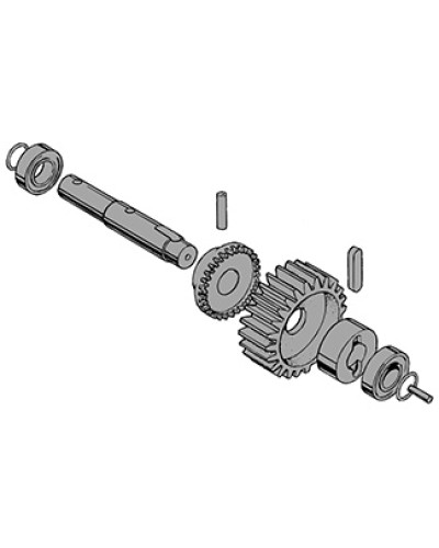 Вал в сборе C-BY Came 119RIC031 в Красногорске Запчасти для шлагбаумов и автоматики Pintop.ru