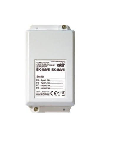 Блок коммутации домофонов Vizit БК-4MVE в Красногорске Блоки управления многоабонентные Pintop.ru