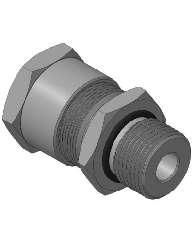 Кабельный ввод с резьбой G1/2 для открытой прокладки кабеля с проходным диаметром d=4-8 мм Спектрон КВН-ЕХЕ-8-М-G1/2 в Красногорске Аксессуары для кабель-канала Pintop.ru