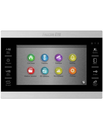 Видеодомофон Falcon Eye FE-70 ATLAS HD (Black) VZ в Красногорске Абонентские видеоустройства Pintop.ru