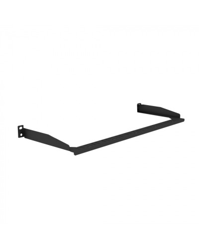 Горизонтальный заднийВ В кабельный органайзер глубиной 175мм, 19 RAL 9005 Cabeus (CO-PLB-1U-C04-MPO-BK) в Красногорске Кабельные органайзеры Pintop.ru