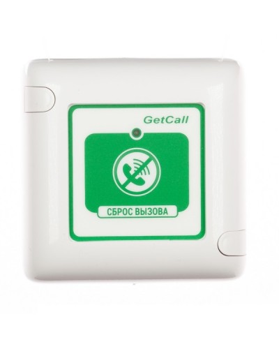 Кнопка сброса проводная Getcall GC-0421W1 в Красногорске Переговорные устройства Pintop.ru