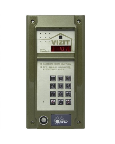 Блок вызова домофона Vizit БВД-N101RTCP в Красногорске Блоки вызова многоабонентные Pintop.ru