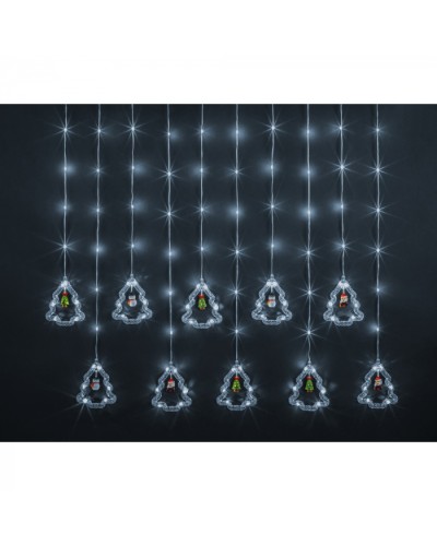 Гирлянда Navigator 95 008 NGF-D034-02 (бахрома елки и фигурки CW 3*0.6м IP20) в Красногорске Источники света(Лампы) Pintop.ru