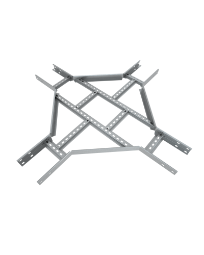 Х-разветвитель лестничный 50х300х1,5 мм Быстрый монтаж HD КМ-Профиль (LXDS50-300-1.5 HD) в Красногорске Аксессуары для лотков Pintop.ru