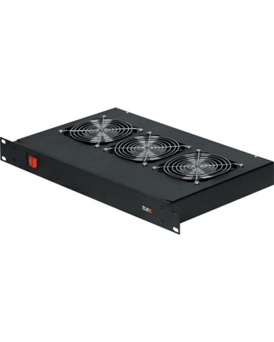 Панель вентиляционная с 3 вентиляторами TLK TLK-VP3/BK в Красногорске Вентиляторные модули Pintop.ru