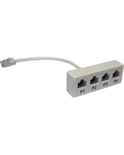 Y-адаптер 4 параллельных порта TWT TWT-Y-1P4 в Красногорске Проходные адаптеры Pintop.ru