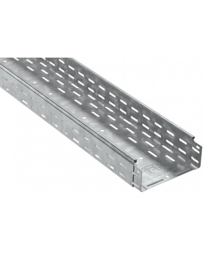 ESCA Лоток перфорированный 80х200х3000-1,0 HDZ IEK (CLP10-080-200-100-3-M-HDZ) в Красногорске Кабельные лотки Pintop.ru